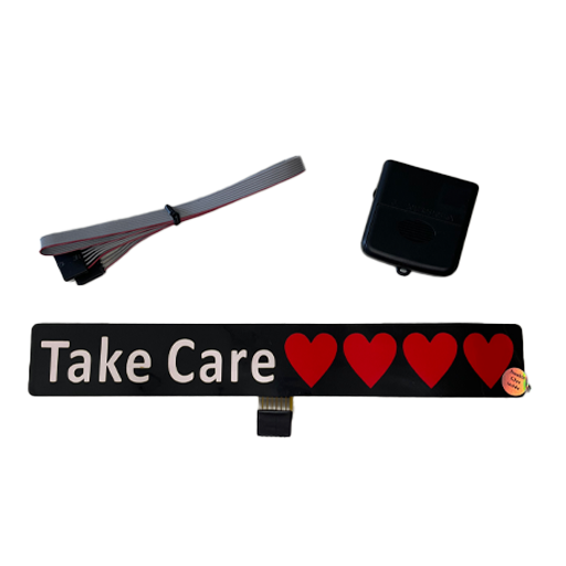 پنل استیکر ال ای دی طرح تیک کر Take Care LED